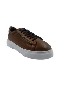 Resim Kemal Tanca 881 541 Erkek Hakiki Deri Spor Ayakkabı Sneaker Taba 