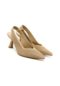 Resim Topuklu/ Stiletto Kadın 3063042 Nacree Maglıa Naturale Natural 