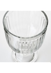 Resim 4 Adet Kadehli Cam Bardak Seti Şeffaf Renk Meridyendukkan 28 Cl, 4 Adet Su-meşrubat Bardağı 