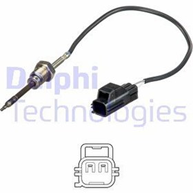 Resim EGZOZ SICAKLIGI SENSORU VOLVO C30 533 D5 06-12 C70 II Cabrio 542 24 D 06-10 S40 II 544 24 D5 06-12 S80 II 124 D5 06- V50 545 24 D5 06-10 DELPHI TS30151 