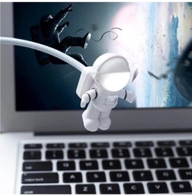 Resim STFAST Astronot Lamba Led Usb Gece Lambası Klavye Işığı Kitap Okuma Işığı Spaceman 