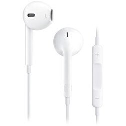 Resim K22 Earbuds Bluetooth 5.0 Destekli 1.2 M Lightning Kablolu Mikrofonlu Kulak İçi Kulaklık Beyaz 