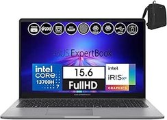 Resim Asus Expertbook P1 P1503 Intel Core I7-13700H 96GB Ddr5 2tb SSD WINDOWS11PRO 15.6 Fhd Taşınabilir Bilgisayar EXP1503CVAI716512S0W39+ZETTAÇANTA 