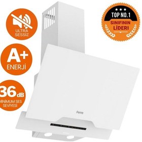 Resim Ferre Ve AFM Tech D064-SA +FM7701 +FM-BD2201 Beyaz Ankastre Set 