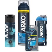 Resim Blade Arko Men Tıraş Seti Ve Cool Fresh Deodorant 150ml 