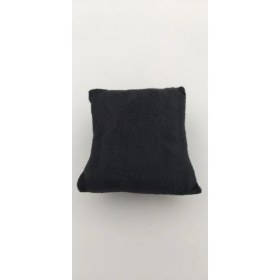 Resim Stand Market Saat Yastığı Yerli Süet Siyah ( 10 Adet ) 