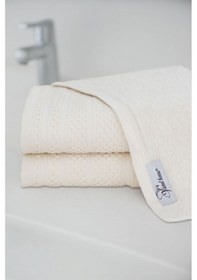 Resim Softure 3 Lü El Yüz Havlusu Günlük Kullanım 50x90 Cm Yumuşak, Dayanıklı, Hızlı Kuruyan Ekru 