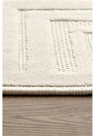 Resim Kaşmir Halı 7/24 Iskandinav Corner Beyaz 80X300 CM Salon Mutfak Halısı Yolluk Kilim 