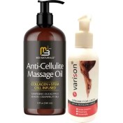 Resim Buğz M3 Naturals Anti-Cellulite Massage Oil 240 ml Masaj Yağı + Varison 120 ml Kremi 