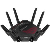 Resim ASUS ROG Rapture GT-BE98 1376MBPS-11525MBPS Kablosuz Wi-Fi 7 Gaming Modem Router 