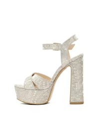 Resim Ayakkabı Fuarı Elit Pm08 K2055 Kadın Platform Ayakkabı Altın Altin 