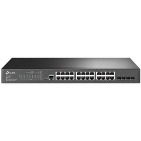 Resim Omada Tl-sg3428 24 Port Gıgabıt+4xgıgabıt Sfp Uplınk L2+ Yönetilebilir Rackmount Swıtch 
