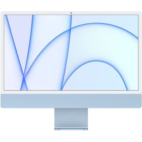 Resim Apple Imac 24" M1 8c Gpu 8 Gb 512 Gb Ssd Mavi 