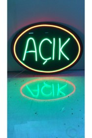 Resim neonlamp Neon açık yazısı Eczane, market , Kafe, Restoran Kapıları için 30x20cm 