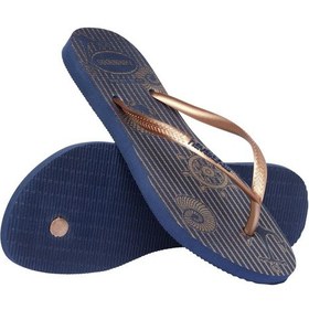 Resim Havaianas Slım Nautıcal Kadın Parmak Arası Terlik 4137125-14187 Lacivert 