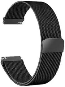 Resim Honor Magic Watch 2 46mm Uyumlu Kordon Hasır Metal Örgü Mıknatıslı Milano Kayış 