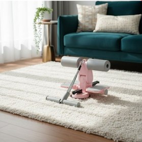 Resim 4 Direnç Bantlı Mekik Çekme Spor Aleti Karın, Kol Ve Tüm Vücut İçin Evde Egzersiz Aleti 4741 Beyaz - Yeşil 