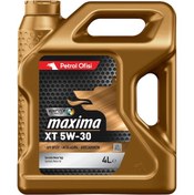 Resim Petrol Ofisi Maxima XT 5W-30 API SL/CF Sentetik Motor Yağı 4 L 