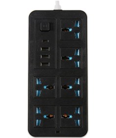 Resim 6 Aşırı Gerilim Koruma Çıkışlı, 3 Usb Bağlantı Noktalı Ve 1 