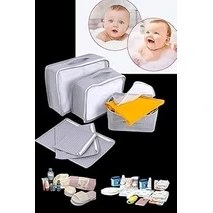 Resim Nacario Helen's 6 Parça Bebek Bakim Çantası Bebek Doğum Çantası 