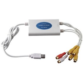 Resim Usb 2.0 to dvr kayıt cihazı + ses usb 4 port kamera kayıt cihazı 