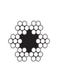 Resim Çelik Halat 5 Mm 10 Metre 6x7 K.öz 