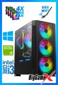 Resim BigGameX FG18 İNTEL İ3 4.NESİL 16GB RAM 256GB SSD GTX1650 OYUNCU MASAÜSTÜ BİLGİSAYAR 