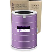 Resim FAF FİLTRE - 2S Purple True Hepa 14 Filtre Xiaomi Mi Air Purifier 2S Model: AC-M4-AA Uyumlu Özel Seri Filtre 