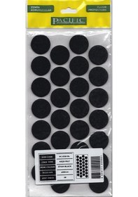Resim Pacific 6128 Bl Yapışkanlı Keçe 28 Mm Siyah 