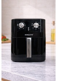 Resim Sokany SK-ZG-8045 2000 W Profesyonel Sıcak Hava Fritözü Airfryer 