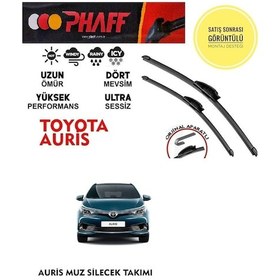 Resim Toyota Auris Ön Silecek Takımı 2018 Model Araca Özel Aparat 