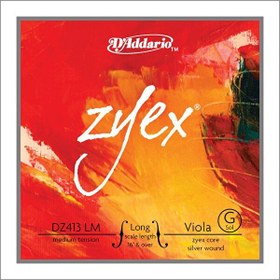 Resim D'Addario DZ413LM Viola Tek Tel 