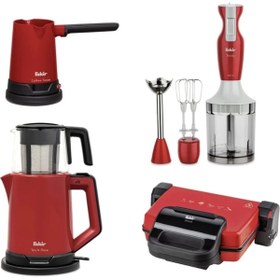 Resim Fakir Rogue Serisi 4'lü Elektronik Çeyiz Seti 