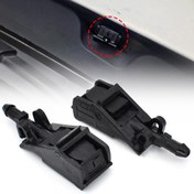 Resim 2 adet Evrensel Ön Cam Yıkama Yıkama Püskürtücü Nozul, Dayanıklı Plastik Jet Püskürtücü VW Passat B5, Golf, Jetta MK4, Bora, Polo, Beetle, Seat Araçlar için 