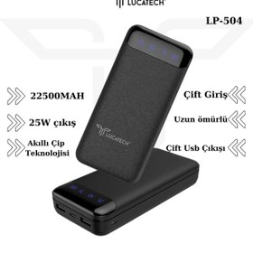 Resim Lucatech Asus ZenBook 13 / ZenBook 14 / ZenBook 15 uyumlu 22.500 mAh Hızlı Şarj Powerbank 