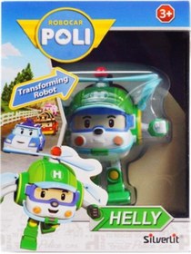 Resim Dönüşebilen Robot Figür - Helly 83158 robocar Poli 
