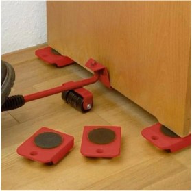 Resim Tekerlekli Pratik Buzdolabı Mobilya Dolap Kaydırma Taşıma Aparatı 