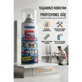 Resim Pileli Store Leakfix Kauçuk Su Yalıtım Spreyi - Anında Sızıntı Önleyici 723016 