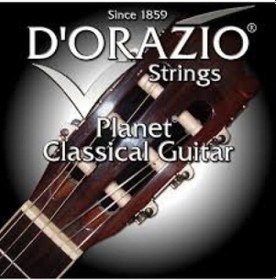 Resim D'orazio İtalyan Klasik Gitar Teli Seti-Profesyonel 