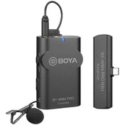 Resim Boya By-wm4 Pro-k5 Android Telefon Kablosuz Yaka Mikrofonu 