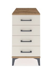 Resim Kronos Komodin 4 Çekmeceli 44x59x80 Çam-aytaşı Çam 