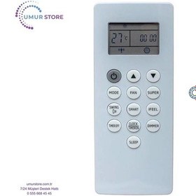 Resim Olefini Ole 09 Mwh Uyumlu İnverter Klima Kumandası 
