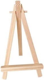 Resim Evrensel Ahşap Şövale Telefon Standı, Ahşap Cep Telefonu Tablet Tutucu Telefon Standı, Kararlı Çok İşlevsel Kullanım Taşınabilir, Sevimli Dış Tasarımla Taşınabilir Tüm Akıllı 