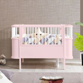 Resim Setay Mdf Beşik, 90X130 Trend Büyüyen Beşik, Trend 90X190 Karyola, Pembe 