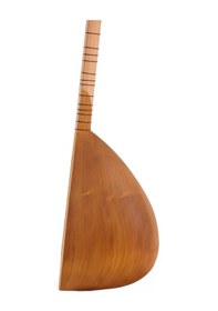 Resim Telli Çalgı Yapım Kısa Sap 39 Tekne Oyma Dut Profesyonel Bağlama 