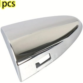 Resim Chuangyinshop 1pc Kapı Kolu Kapağı Ön Sürücü Tarafı Harici Anahtar Deliği Trimi 