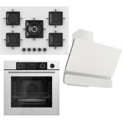 Resim Ferre Steamart Ss Serisi Beyaz Set (ss036 Xe64cb D081 ) -75'lik Seri - Kare Emaye Izgara 