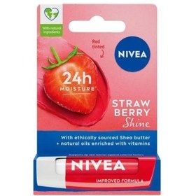 Resim Nivea Çilek Aromalı Dudak Bakım Kremi 4.8 gr 