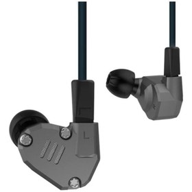 Resim KZ ZS6 Hybrid Quad Driver Kulak İçi Kulaklık Siyah - TEŞHİR 