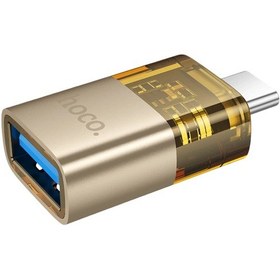 Resim Hoco. Ua36b Tak Çalıştır Type-c To Usb 3.0 Dönüştürücü - Siyah 